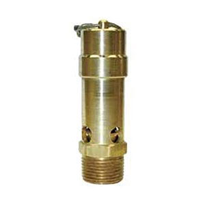 SPRING SAFETY RELIEF/ BRASS/ SCREWED BSP MALE -0