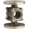 SIGHT GLASS/ BRONZE WITH DOUBLE GLASS INSPECTION WINDOW/ FLANGED PN16 -0