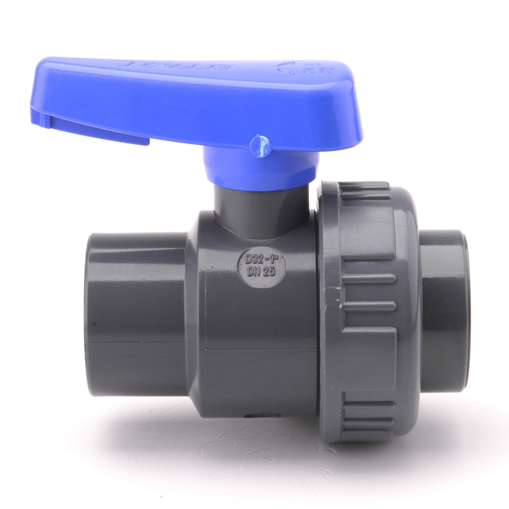 EFFAST PVCU MANUAL BALL VALVESECONOMY SINGLE UNION BALL VALVES PLAIN