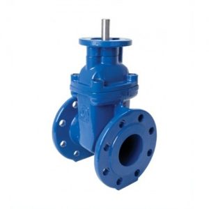 GATE VALVE BS5163 DUCTILE IRON, EPOXY COATED / FLANGED PN10/16 ISO TOP-0